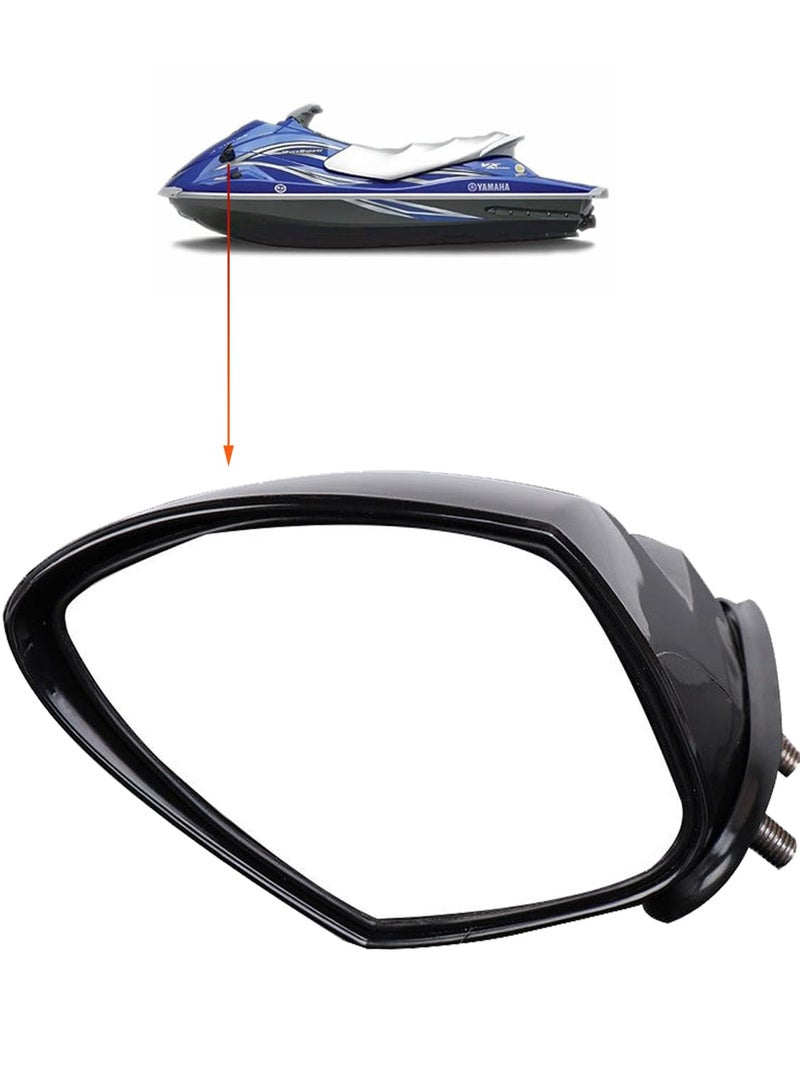 SPAUTO WaveRunner VX Mirror Left Hand Side Compatible with Yamaha VX110 Deluxe Sport Cruiser (Black, F1S-U596B-10-00) - Image 1